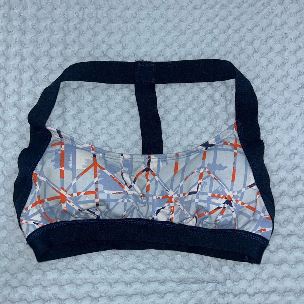 Giani Bini Sports Bra with Geometric Pattern